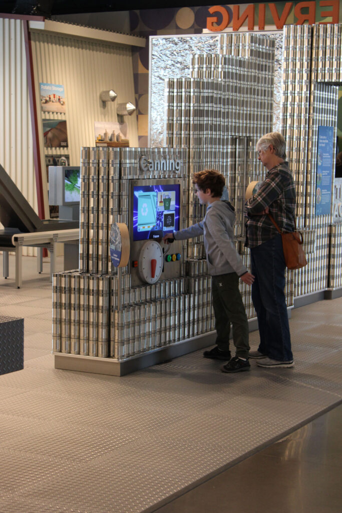 Canning Exhibit in the Seedling Area