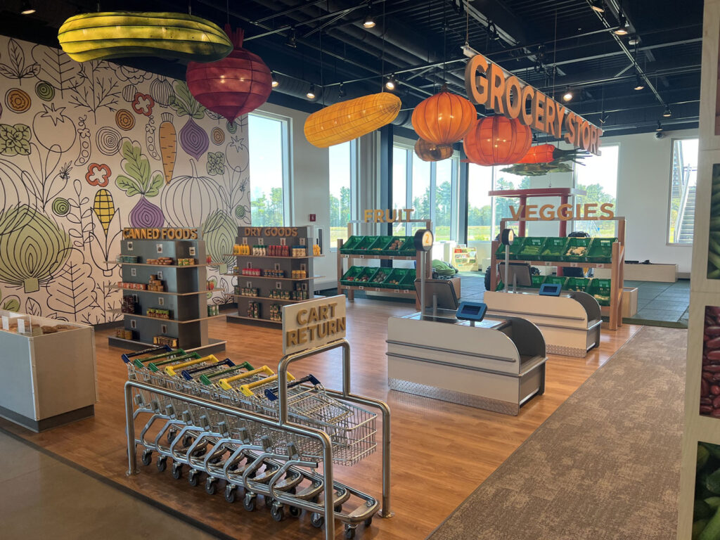 Seedling Area - Grocery store play area for kids in Plover, Wisconsin